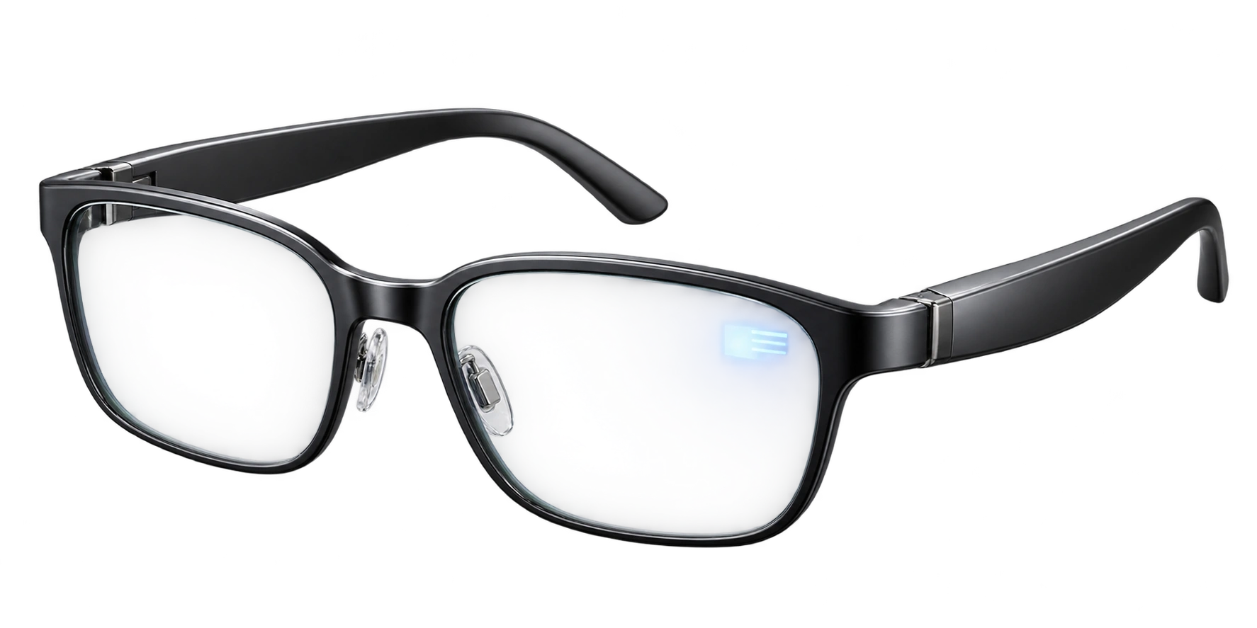 Mirror graphite AI Display Glasses concept